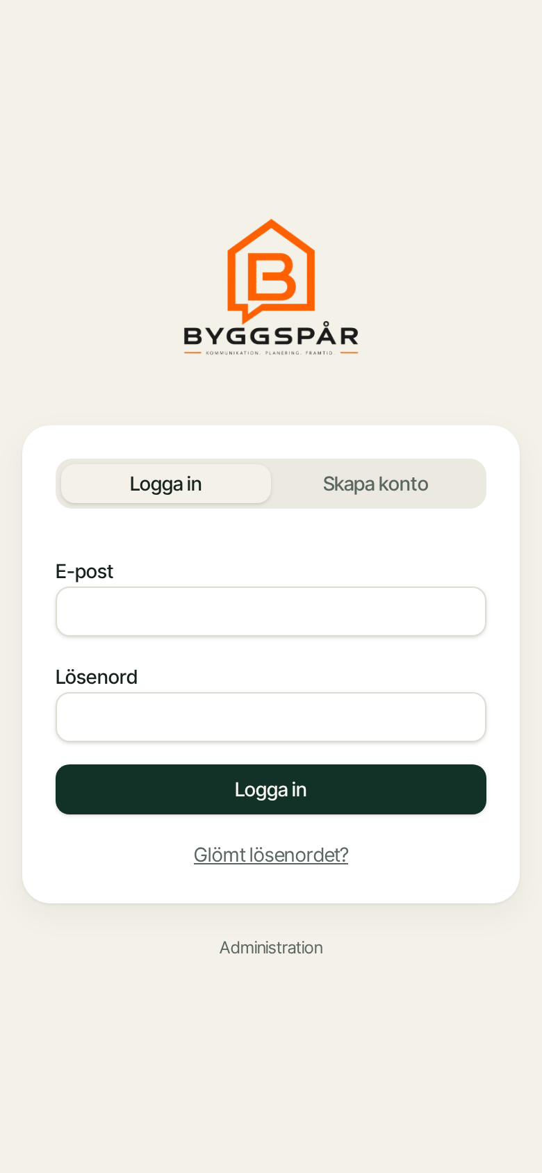 Byggspår i mobilen – samma projekt, tidsplan och chatt som på datorn
